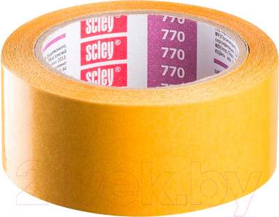 Скотч двухсторонний Scley Серия 770 напольный РР 38ммх10м / 0310-701038