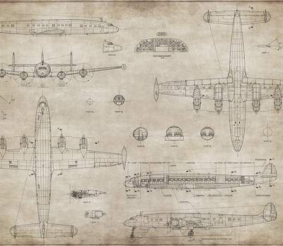 Фотообои листовые Citydecor Technic 12