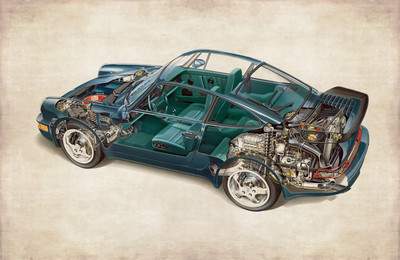 Фотообои листовые Citydecor Technic 20