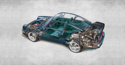 Фотообои листовые Citydecor Technic 21