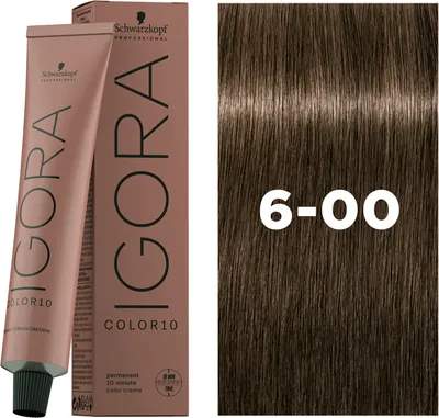 Крем-краска для волос Schwarzkopf Professional Igora Royal Color10 тон 6-00