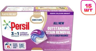 Капсулы для стирки Persil Colour Protect 3 в 1