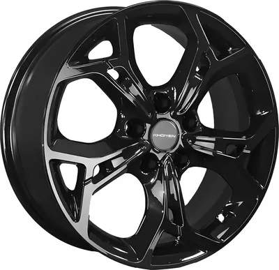 Литой диск Khomen KHW1702 DFM AX 7 17x7" 5х108мм DIA 65.1мм ET 43мм