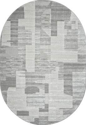 Ковры, циновки, шкуры Merinos Sirius F190-OVAL-CREAM-GRAY