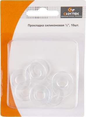 Прокладка сантехническая Симтек Для гибкой подводки 1/2" / 10-0022