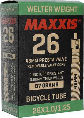 Камера для велосипеда Maxxis Welter Weight 26x1.0/1.25 48мм / EIB00232300