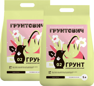 Грунт для растений Грунтович Цветочный