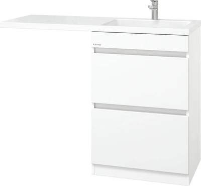 Тумба с умывальником Onika Милтон 58 105801 + Madera Kamilla 120 R