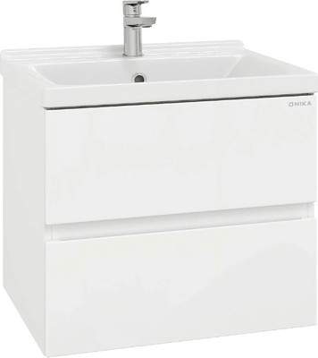 Тумба с умывальником Onika Эвада 60 106156 + Santek Миранда 60 1WH302421