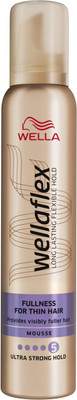 Мусс для укладки волос Wellaflex Fullness Volume ультрасильная фиксация