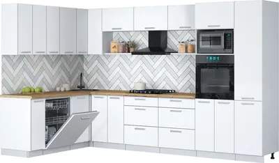 Кухонный гарнитур Interline Мила Gloss 1.896х3.38