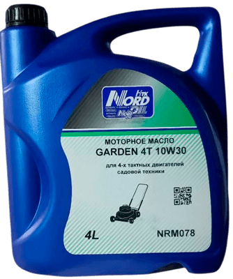Моторное масло Nord Oil Garden 4T 10W30 / NRM078