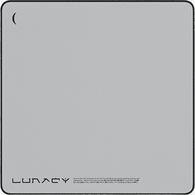 Коврик для мыши Lunacy ALT Clear White L / BMCLL
