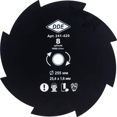 Нож для триммера DDE Grass Cut / 241-420