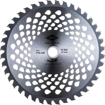 Диск для кустореза DDE Wood Cut / 910-430