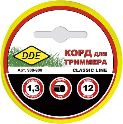 Леска для триммера DDE Classic Line / 908-900
