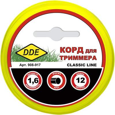 Леска для триммера DDE Classic Line / 908-917