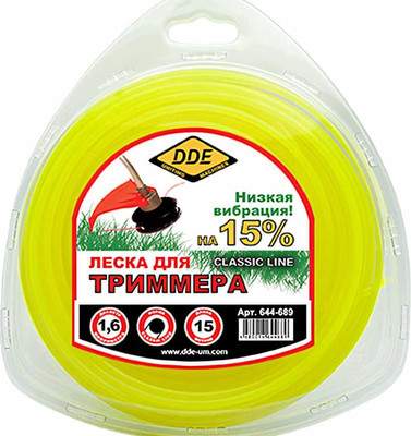 Леска для триммера DDE Classic Line / 644-689