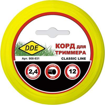 Леска для триммера DDE Classic Line / 908-931