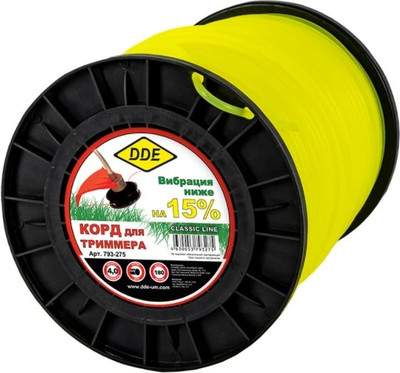 Леска для триммера DDE Classic Line / 793-275