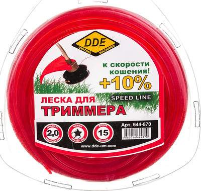 Леска для триммера DDE Speed Line / 644-870