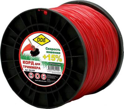 Леска для триммера DDE Speed Line / 644-900