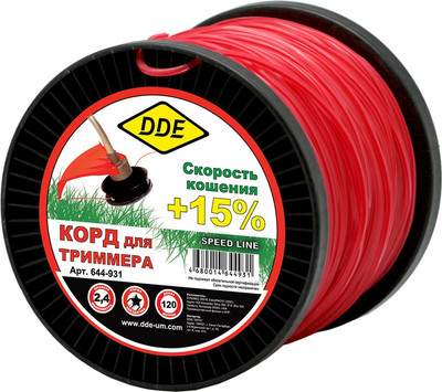 Леска для триммера DDE Speed Line / 644-931