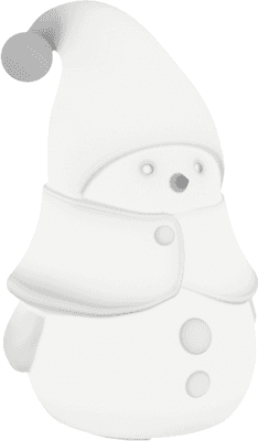 Садовая фигура-светильник БЕРКАНО Mr. Snowman L / RGB ACC 210_026_03_101
