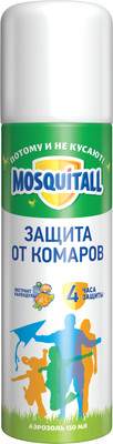 Аэрозоль от насекомых Mosquitall Защита для взрослых