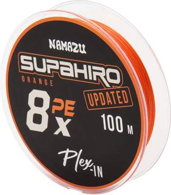 Леска плетеная Namazu Supahiro 8Х d-0.28мм test-20кг / NSH100-8X-0.28