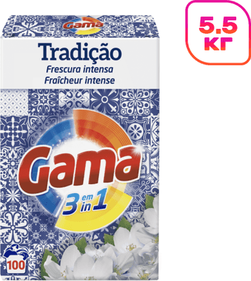 Стиральный порошок GAMA Traditional универсальный