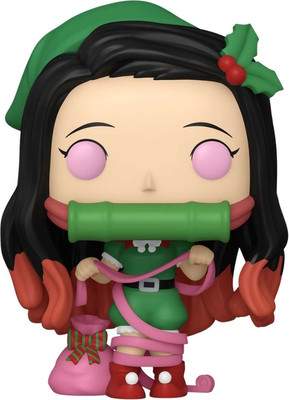 Фигурка коллекционная Funko POP! Plus. Demon Slayer. Nezuko Kamado Holiday / Fun86775