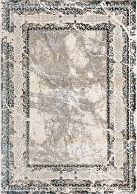 Ковры, циновки, шкуры Behram Vegas T1586RE-CREAM-DBLUE