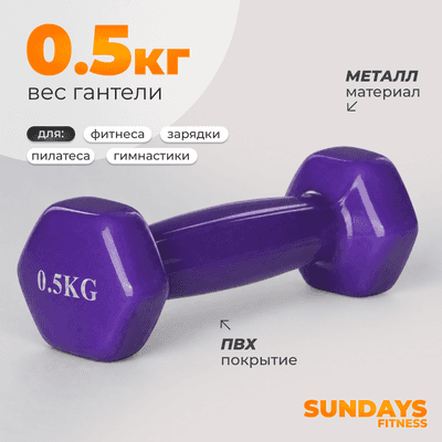 Гантель Sundays Fitness WD1450