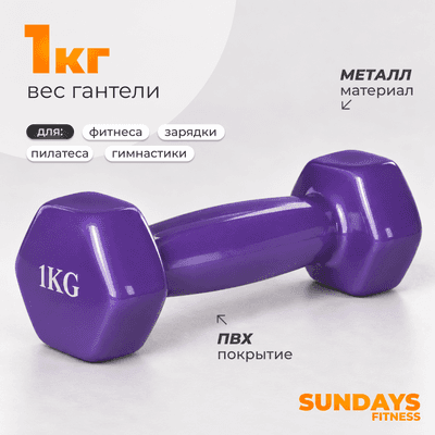 Гантель Sundays Fitness WD1451