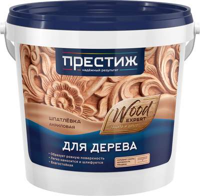 Шпатлевка готовая ПРЕСТИЖ Для дерева