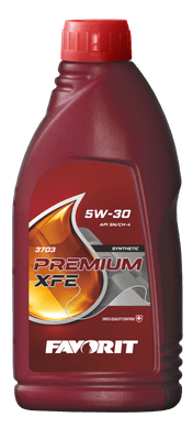 Моторное масло FAVORIT Premium XFE 3703 5W30 SN/CH-4 / FV3702-1