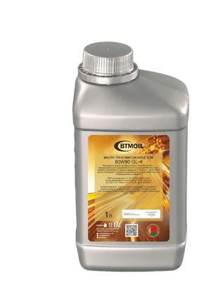 Трансмиссионное масло BTMOIL 80W90 GL-4