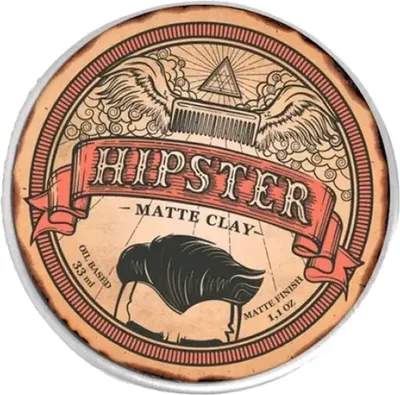 Глина для укладки волос Hipster Matte Clay с сильной фиксацией