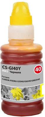 Контейнер с чернилами Cactus CS-GI40Y GI-40