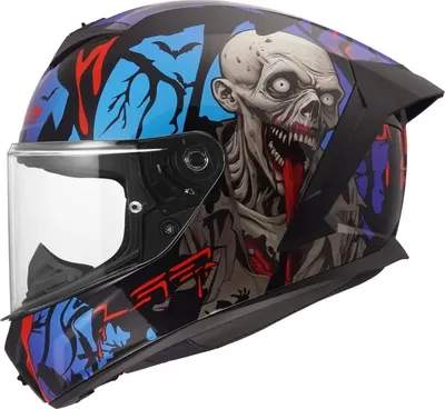 Мотошлем LS2 FF820 Rapid III Zombie II