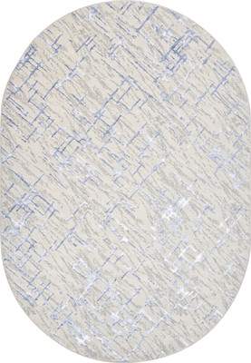 Ковер Merinos Liman F164-OVAL-CREAM-BLUE