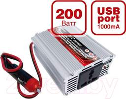 Автомобильный инвертор AVS IN-200W / A80683s