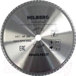 Отрезные, пильные диски Hilberg HF305