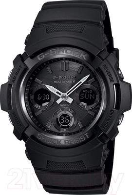 Часы наручные мужские Casio G-Shock AWG-M100B-1AER