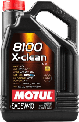 Моторное масло Motul 8100 X-clean 5W40 / 102051