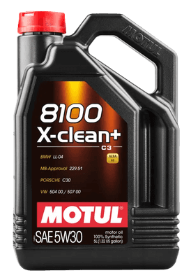 Моторные масла Motul 8100 X-clean+ 5W30 / 106377