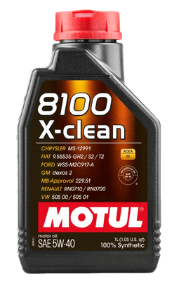 Моторное масло Motul 8100 X-clean 5W40 / 102786