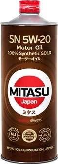 Моторное масло Mitasu Gold 5W20 / MJ-100-1