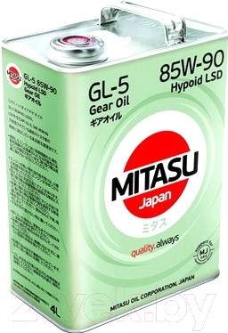 Трансмиссионное масло Mitasu Gear Oil 85W90 / MJ-412-4